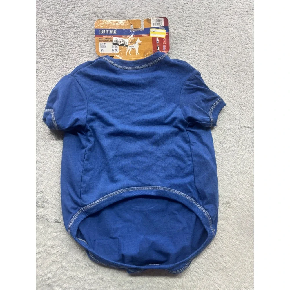 NBA Dallas Mavericks Pets First Dog T-Shirt Blue Large MAV-4014-LG NEW